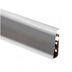 Плинтус Cezar Алюминий M201 74x22x2500