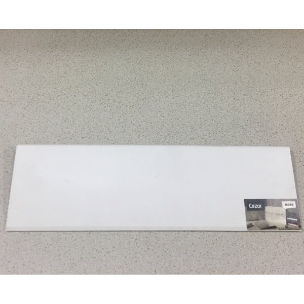 Плинтус Cezar Белый матовый M089 74x22x2500